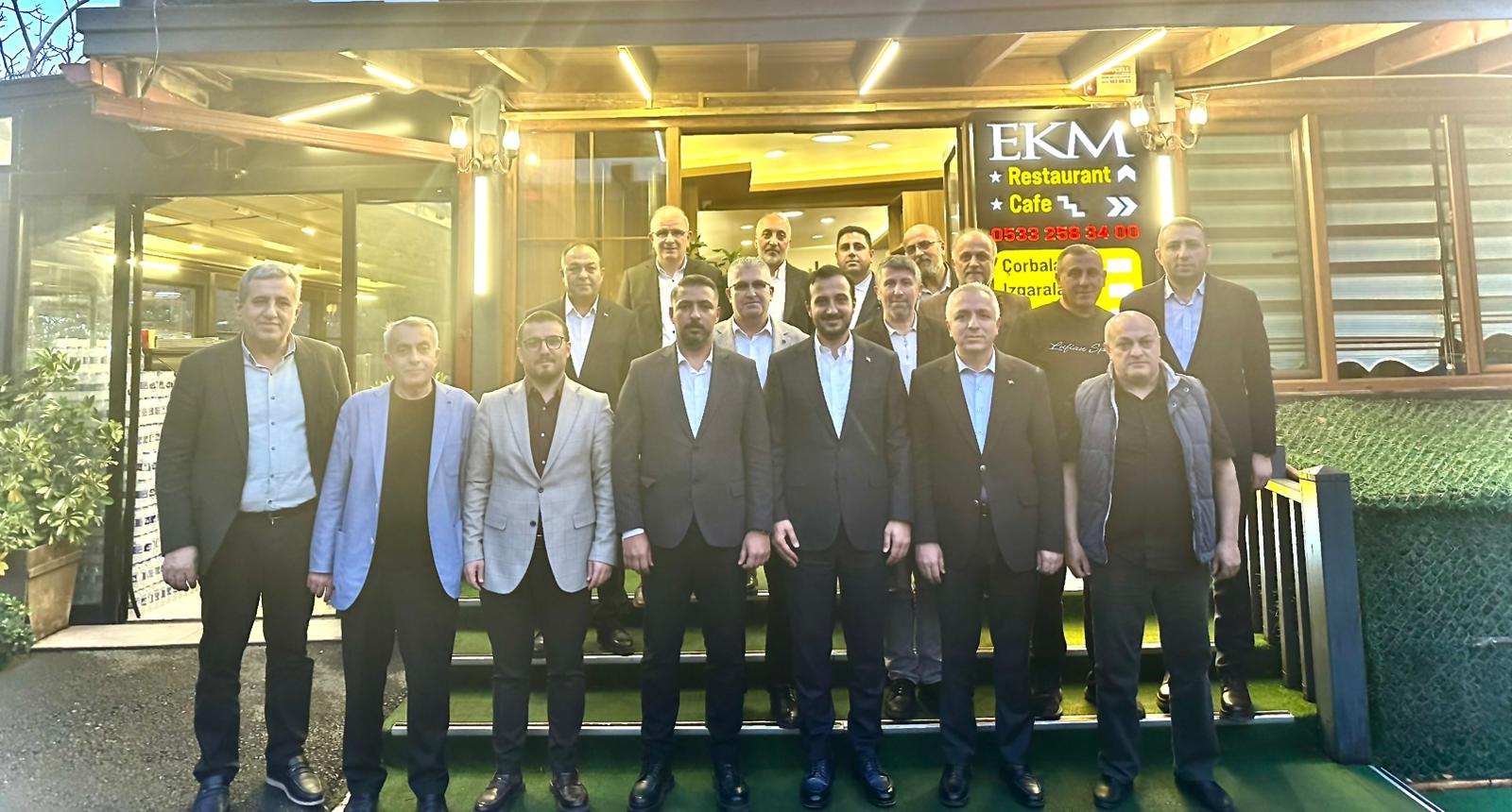 AK Parti İstanbul İl Başkanımız Abdullah Özdemir Esenler’de Misafir Edildi