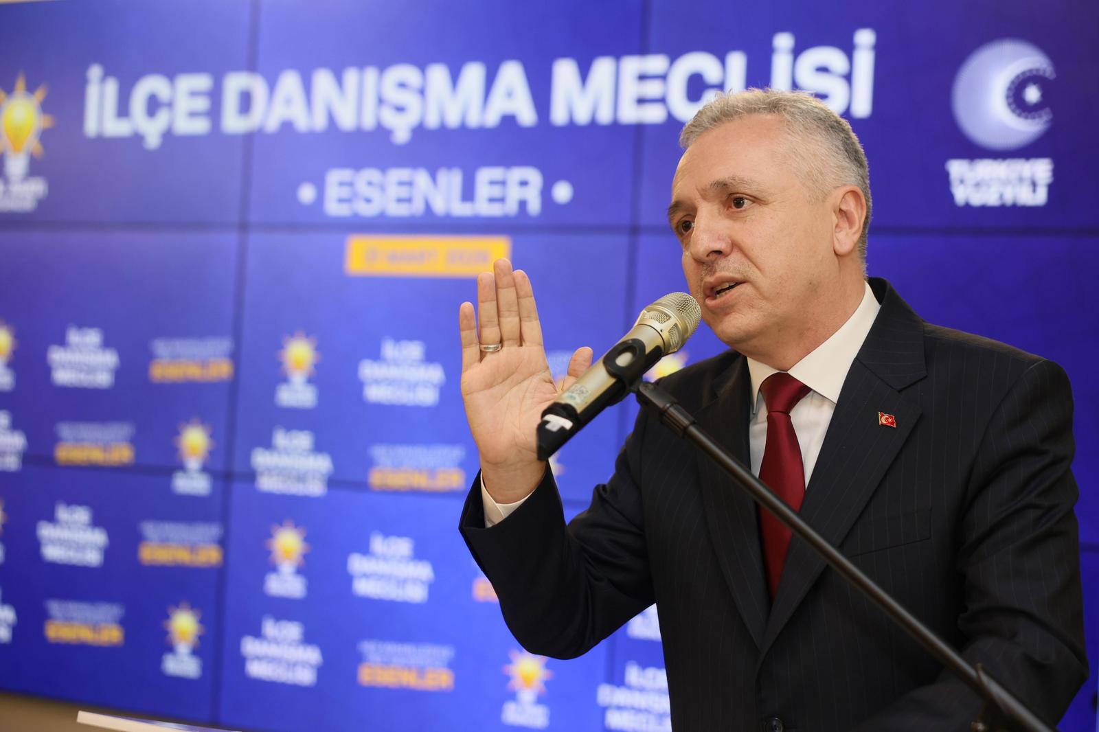 AK Parti Esenler’de Mart Ayı Danışma Meclisi Toplantısı Gerçekleştirildi