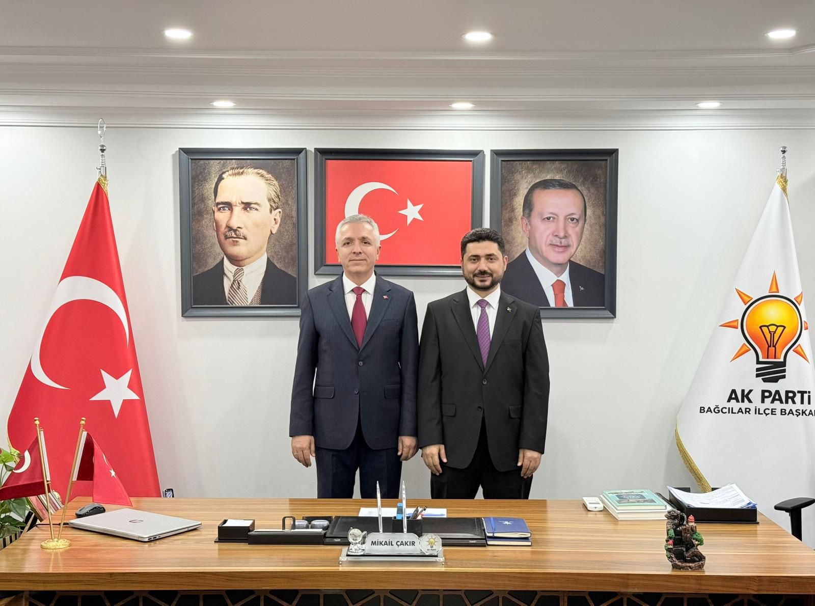 AK Parti Esenler’den Bağcılar İlçe Başkanlığı’na Ziyaret