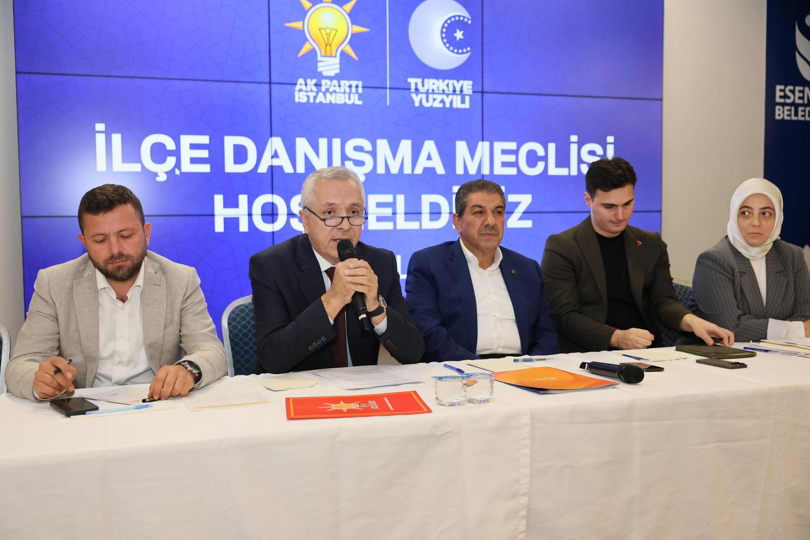 Eylül Ayı İlçe Danışma Meclisi Toplantısı Esenler’de Gerçekleştirildi